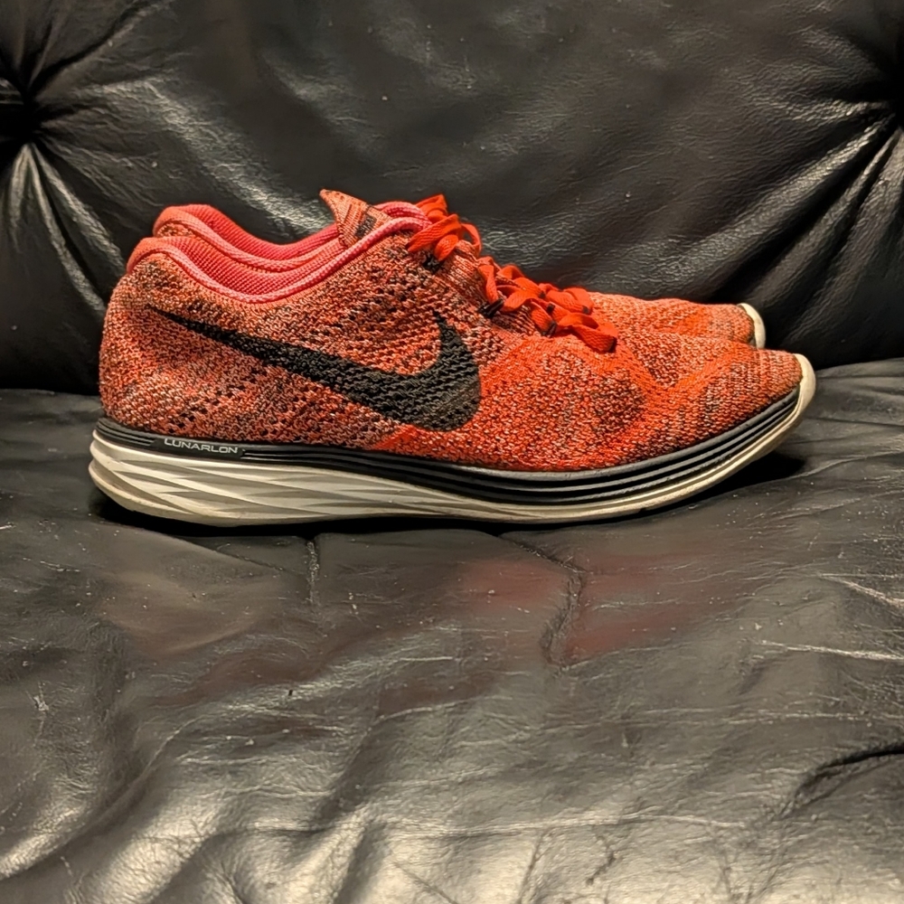 Nike Lunar Flyknit 3 - "Bright Crimson"